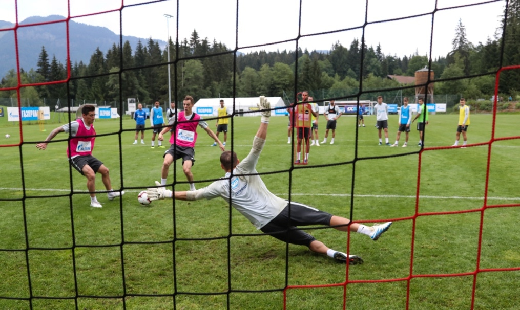 Вторые «Газпром» — тренировочные сборы в Австрии: утренняя тренировка 7 июля