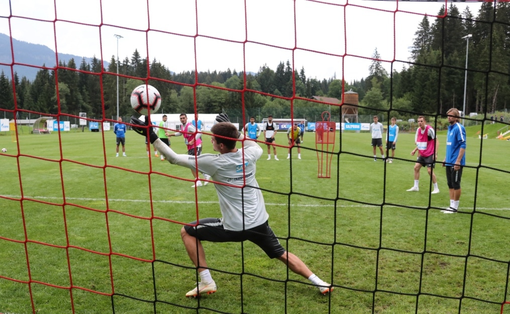 Вторые «Газпром» — тренировочные сборы в Австрии: утренняя тренировка 7 июля