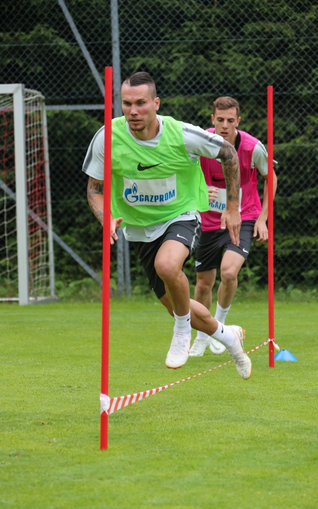 Вторые «Газпром» — тренировочные сборы в Австрии: утренняя тренировка 7 июля