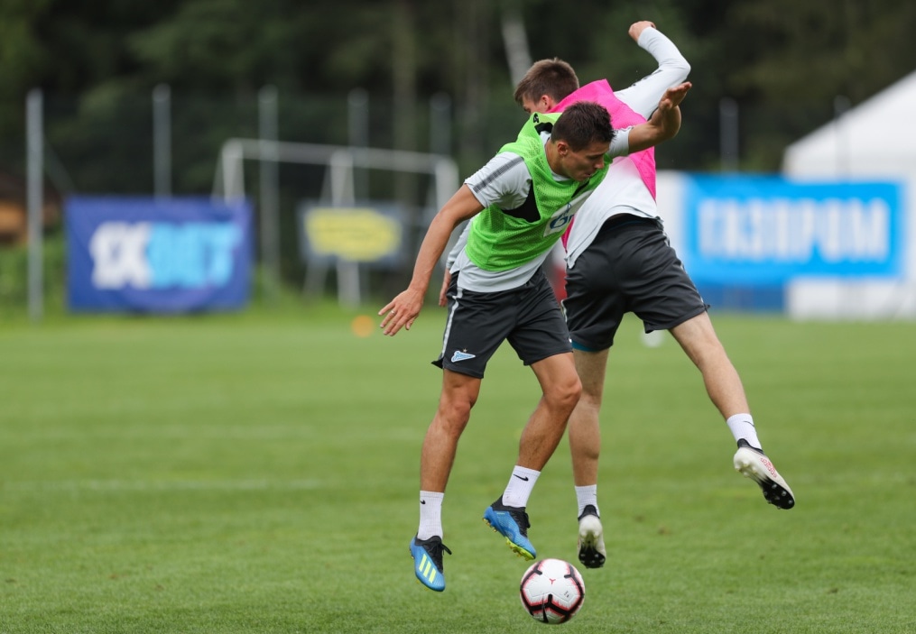 Вторые «Газпром» — тренировочные сборы в Австрии: утренняя тренировка 7 июля