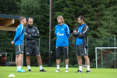 Вторые «Газпром» — тренировочные сборы в Австрии: утренняя тренировка 7 июля