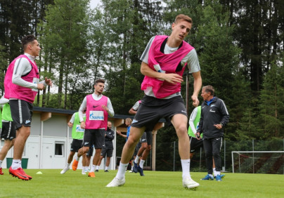 Вторые «Газпром» — тренировочные сборы в Австрии: утренняя тренировка 7 июля