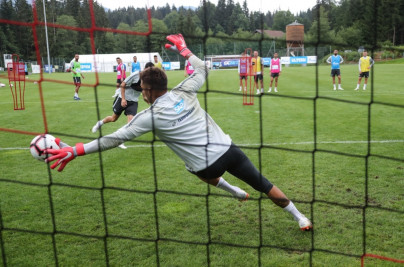 Вторые «Газпром» — тренировочные сборы в Австрии: утренняя тренировка 7 июля