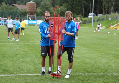 Вторые «Газпром» — тренировочные сборы в Австрии: утренняя тренировка 7 июля