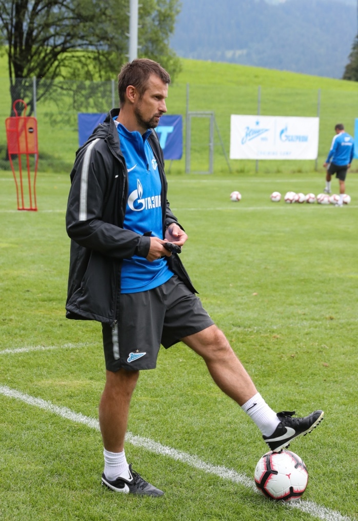 Вторые «Газпром» — тренировочные сборы в Австрии: утренняя тренировка 7 июля