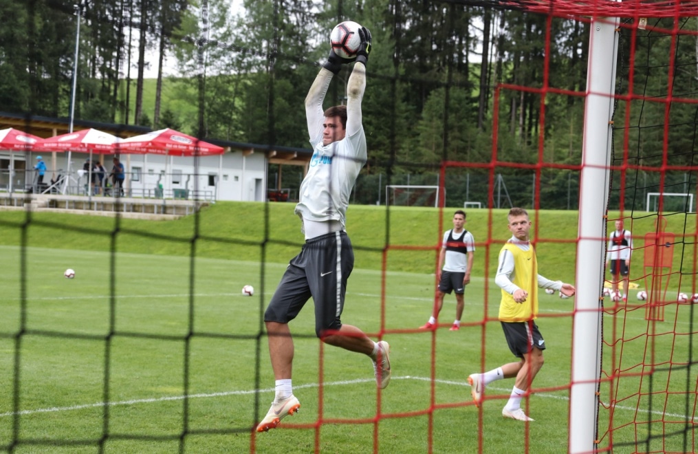 Вторые «Газпром» — тренировочные сборы в Австрии: утренняя тренировка 7 июля