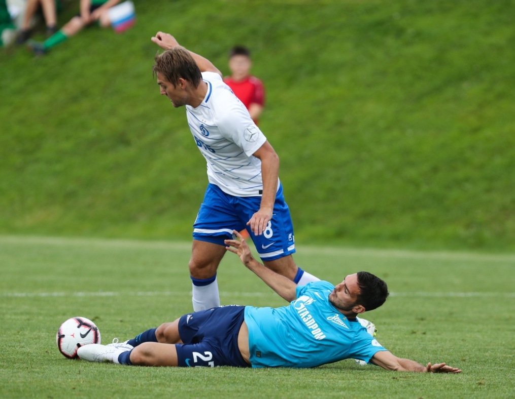 Вторые «Газпром» — тренировочные сборы в Австрии: товарищеский матч «Зенит» — «Динамо»