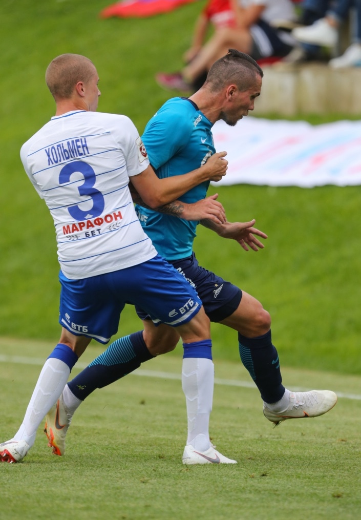 Вторые «Газпром» — тренировочные сборы в Австрии: товарищеский матч «Зенит» — «Динамо»