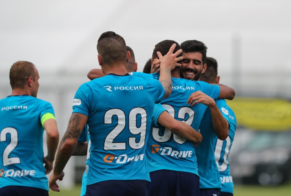 Вторые «Газпром» — тренировочные сборы в Австрии: товарищеский матч «Зенит» — «Динамо»