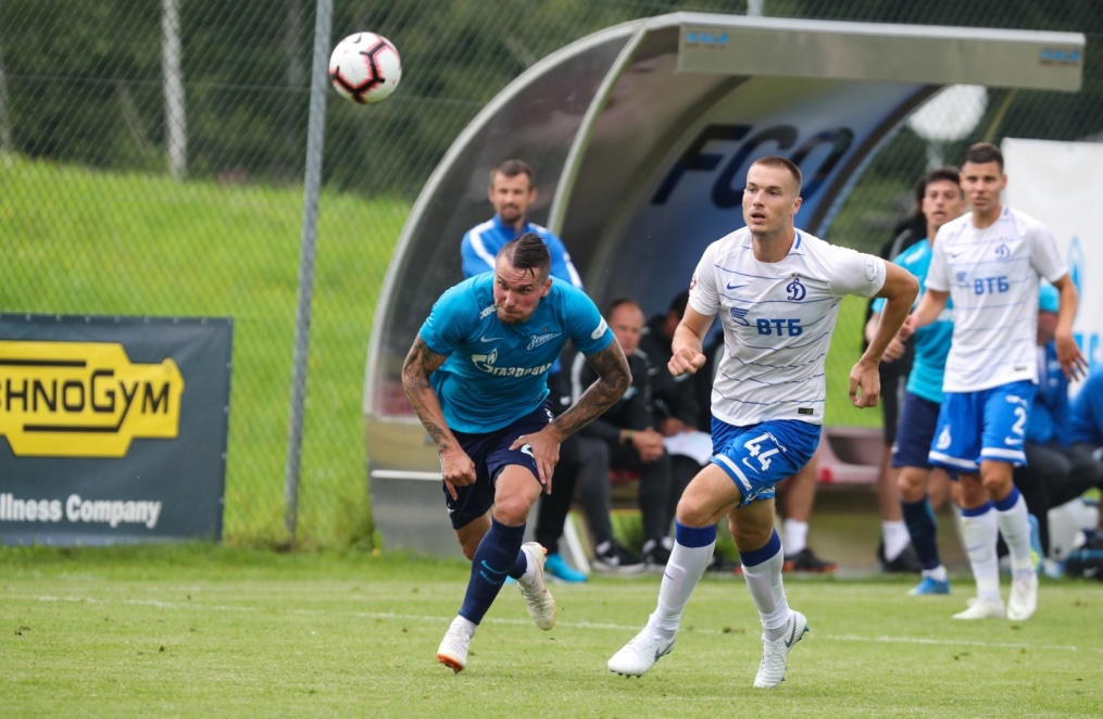 Вторые «Газпром» — тренировочные сборы в Австрии: товарищеский матч «Зенит» — «Динамо»