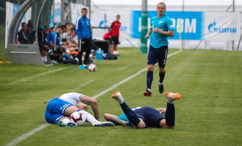 Вторые «Газпром» — тренировочные сборы в Австрии: товарищеский матч «Зенит» — «Динамо»