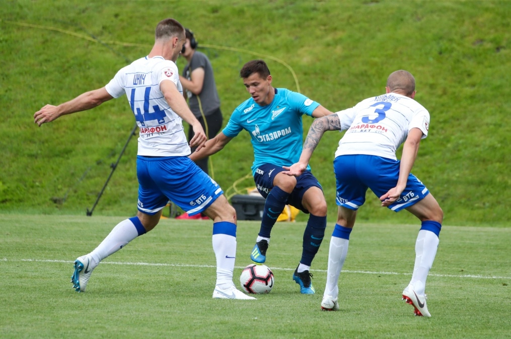 Вторые «Газпром» — тренировочные сборы в Австрии: товарищеский матч «Зенит» — «Динамо»