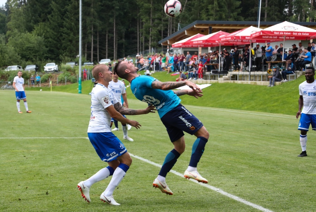 Вторые «Газпром» — тренировочные сборы в Австрии: товарищеский матч «Зенит» — «Динамо»