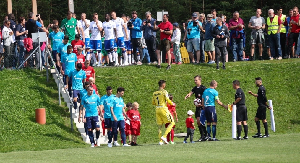 Вторые «Газпром» — тренировочные сборы в Австрии: товарищеский матч «Зенит» — «Динамо»