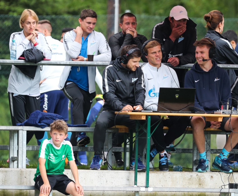 Вторые «Газпром» — тренировочные сборы в Австрии: товарищеский матч «Зенит» — «Динамо»