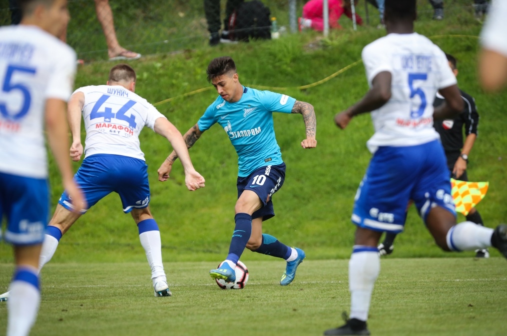 Вторые «Газпром» — тренировочные сборы в Австрии: товарищеский матч «Зенит» — «Динамо»