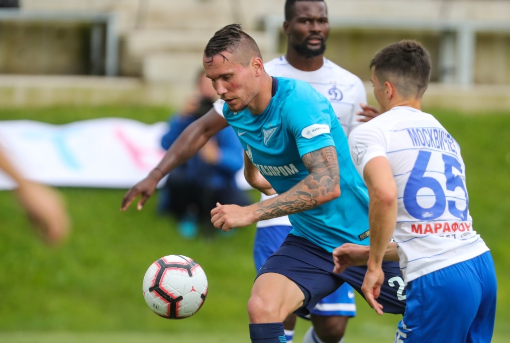 Вторые «Газпром» — тренировочные сборы в Австрии: товарищеский матч «Зенит» — «Динамо»