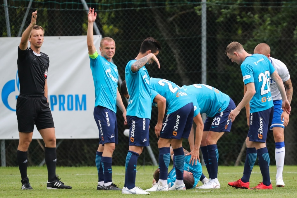 Вторые «Газпром» — тренировочные сборы в Австрии: товарищеский матч «Зенит» — «Динамо»