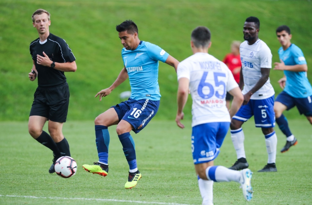 Вторые «Газпром» — тренировочные сборы в Австрии: товарищеский матч «Зенит» — «Динамо»