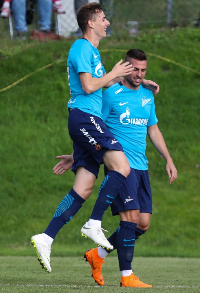 Вторые «Газпром» — тренировочные сборы в Австрии: товарищеский матч «Зенит» — «Динамо»