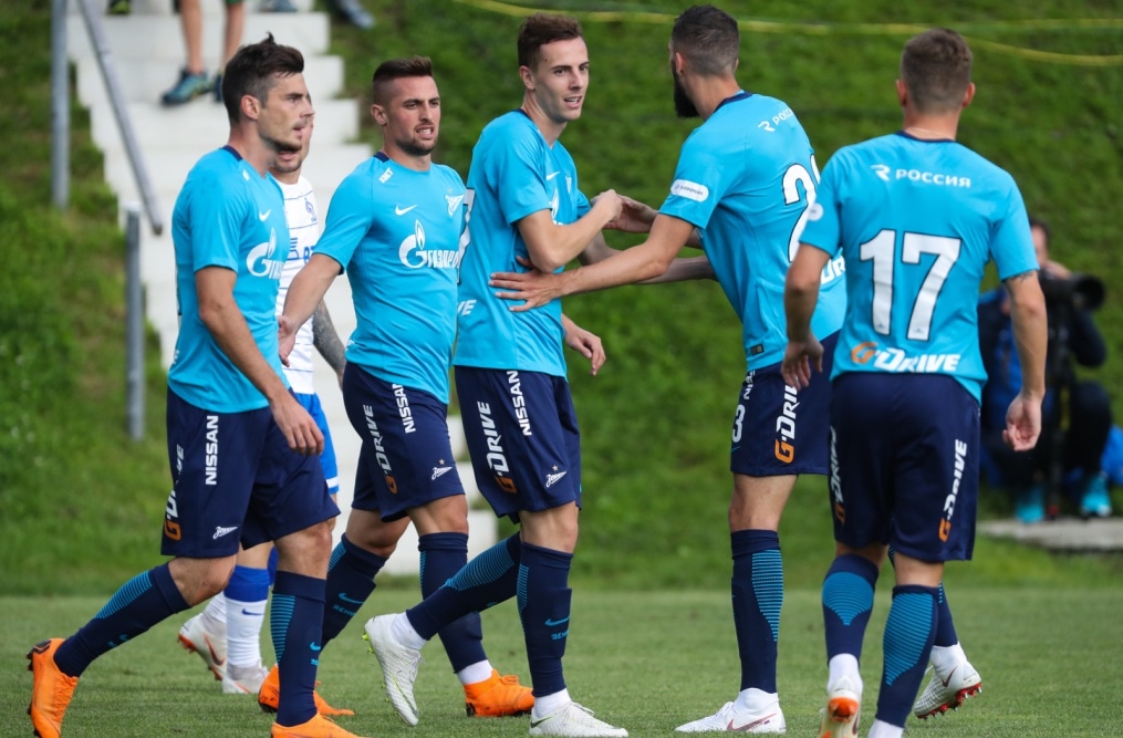 Вторые «Газпром» — тренировочные сборы в Австрии: товарищеский матч «Зенит» — «Динамо»