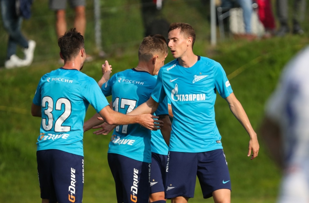Вторые «Газпром» — тренировочные сборы в Австрии: товарищеский матч «Зенит» — «Динамо»