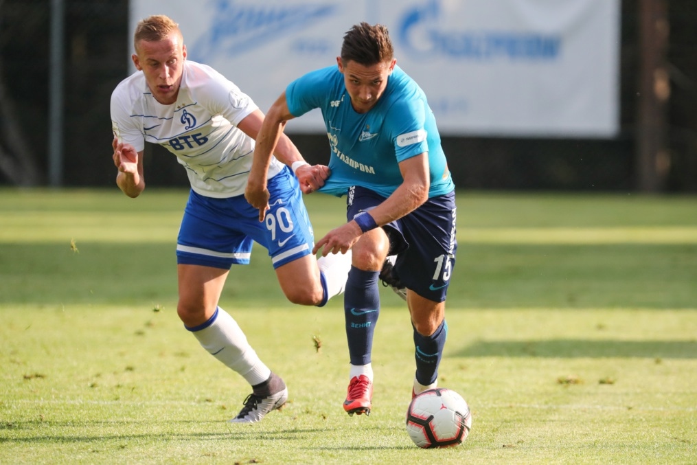 Вторые «Газпром» — тренировочные сборы в Австрии: товарищеский матч «Зенит» — «Динамо»
