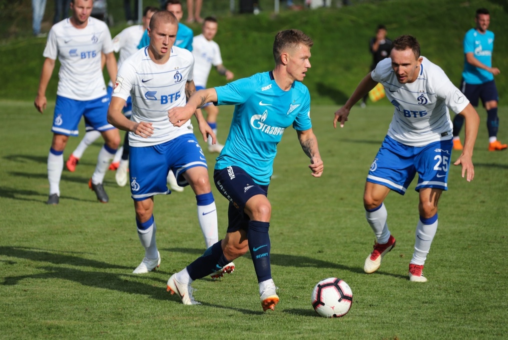 Вторые «Газпром» — тренировочные сборы в Австрии: товарищеский матч «Зенит» — «Динамо»