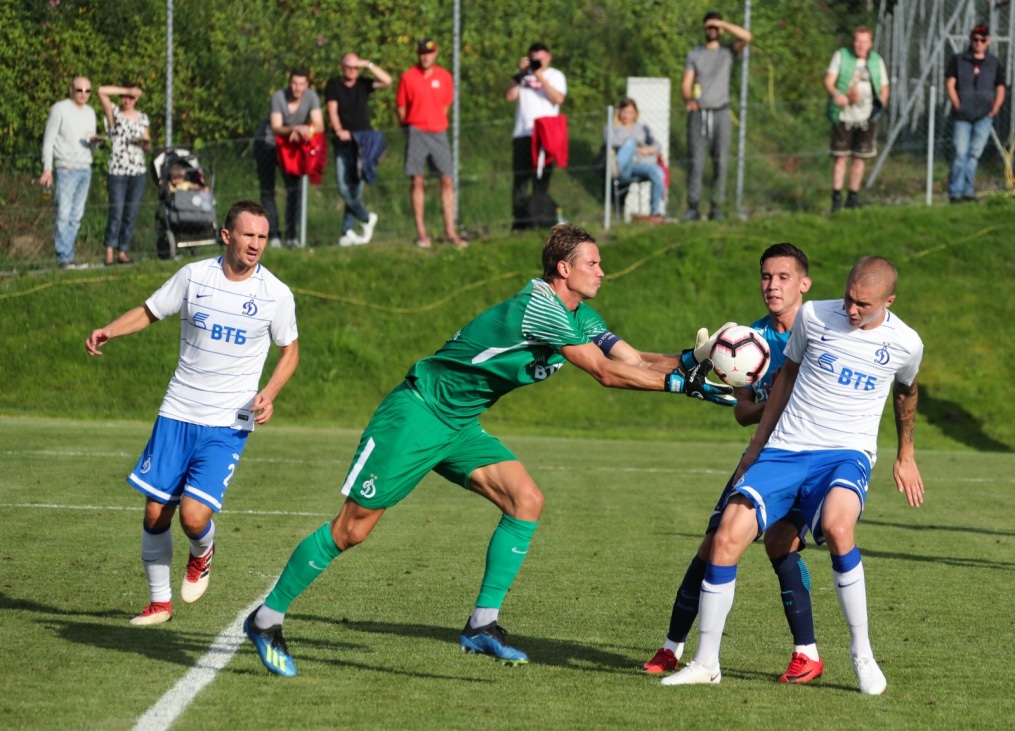 Вторые «Газпром» — тренировочные сборы в Австрии: товарищеский матч «Зенит» — «Динамо»