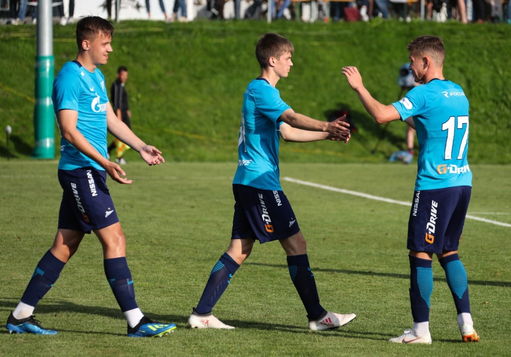 Вторые «Газпром» — тренировочные сборы в Австрии: товарищеский матч «Зенит» — «Динамо»