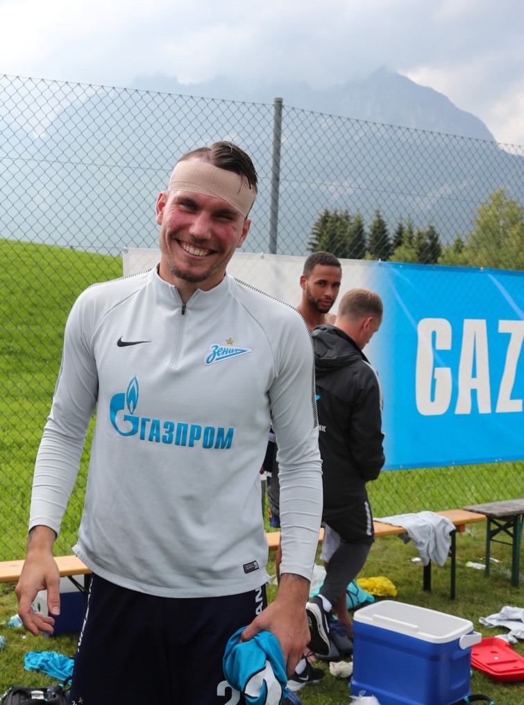Вторые «Газпром» — тренировочные сборы в Австрии: товарищеский матч «Зенит» — «Динамо»