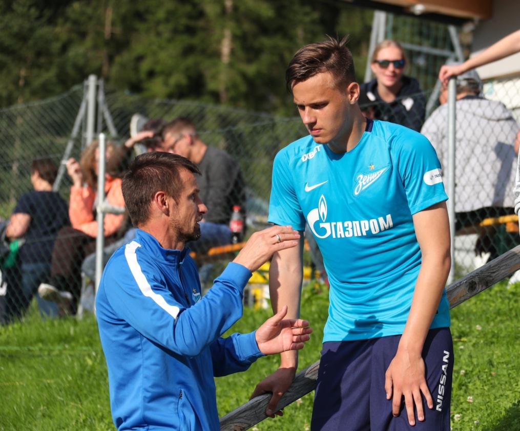 Вторые «Газпром» — тренировочные сборы в Австрии: товарищеский матч «Зенит» — «Динамо»