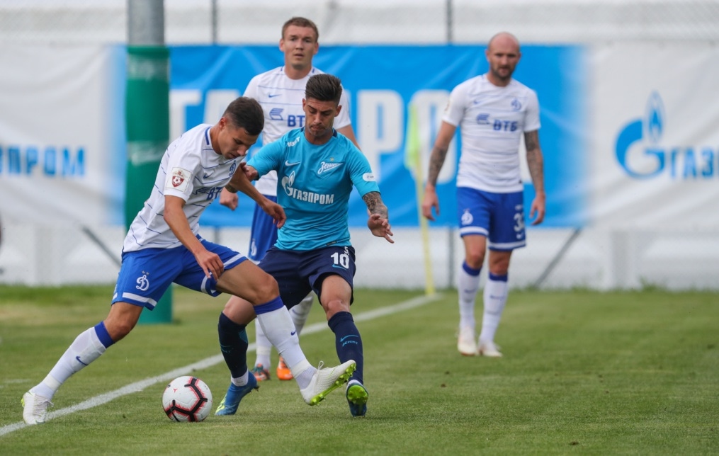 Вторые «Газпром» — тренировочные сборы в Австрии: товарищеский матч «Зенит» — «Динамо»