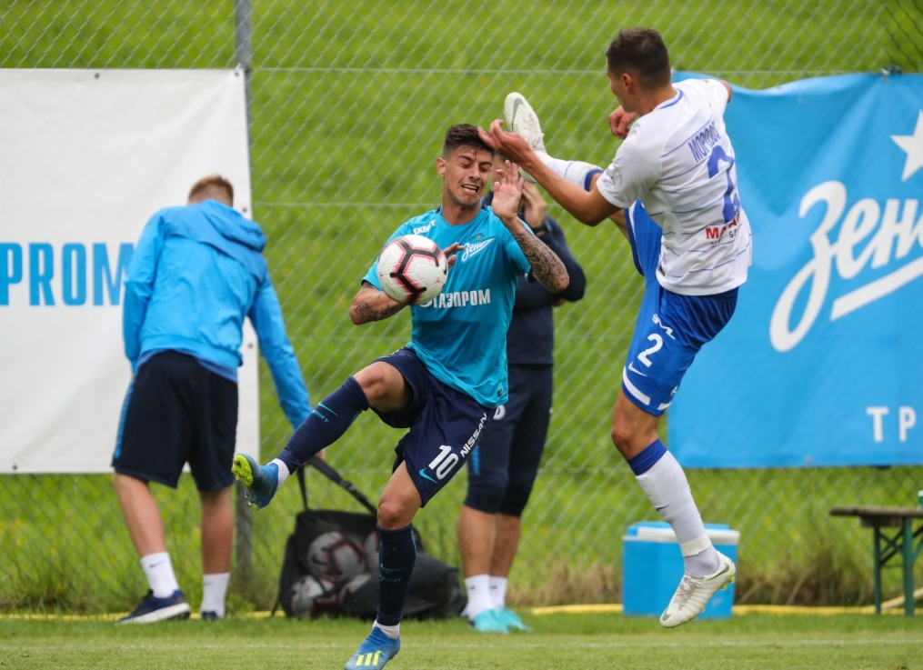 Вторые «Газпром» — тренировочные сборы в Австрии: товарищеский матч «Зенит» — «Динамо»