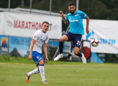 Вторые «Газпром» — тренировочные сборы в Австрии: товарищеский матч «Зенит» — «Динамо»