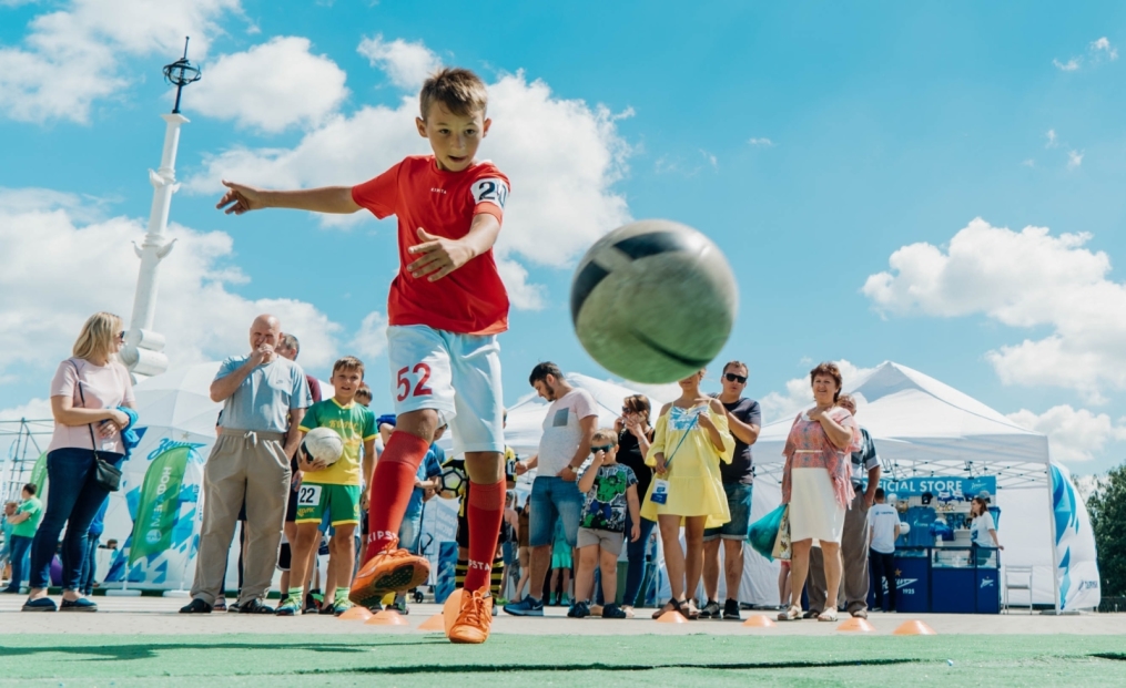 Фоторепортаж о Большом фестивале футбола в Воронеже