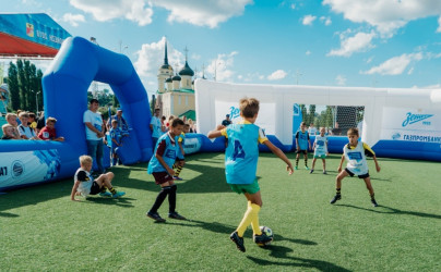 Фоторепортаж о Большом фестивале футбола в Воронеже