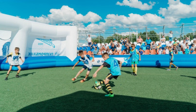 Фоторепортаж о Большом фестивале футбола в Воронеже