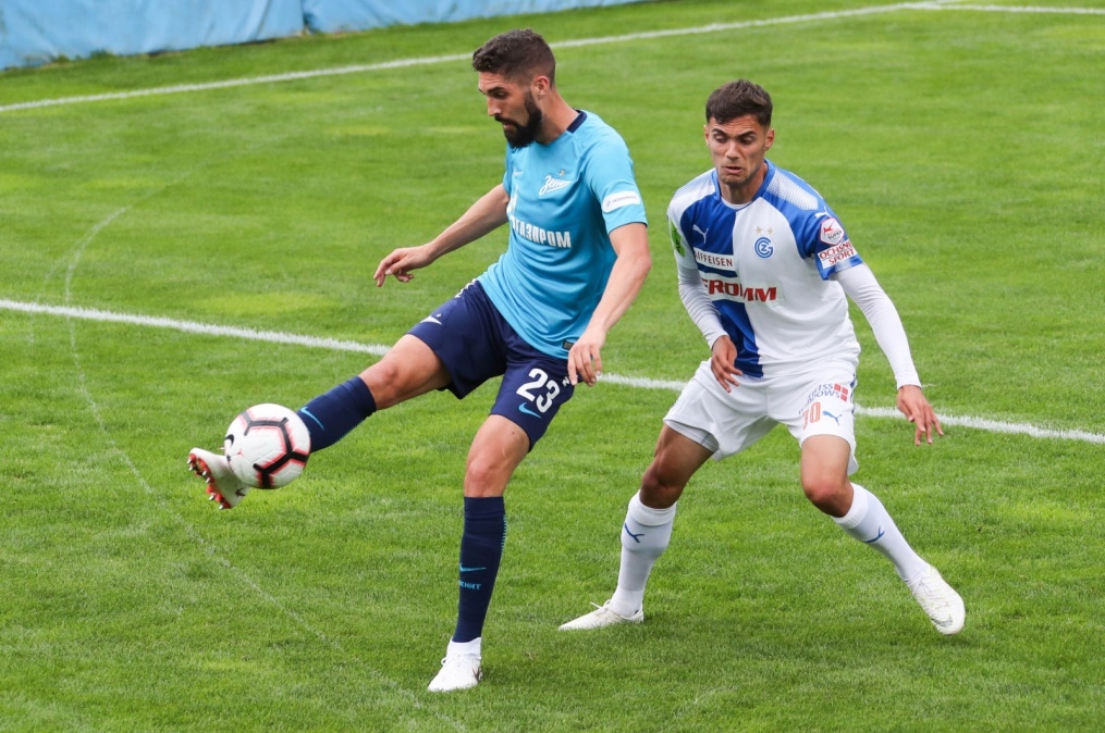 Второй «Газпром» — тренировочные сбор в Австрии: товарищеский матч «Зенит» — «Грассхоппер»