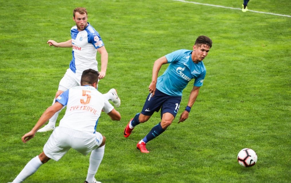 Второй «Газпром» — тренировочные сбор в Австрии: товарищеский матч «Зенит» — «Грассхоппер»