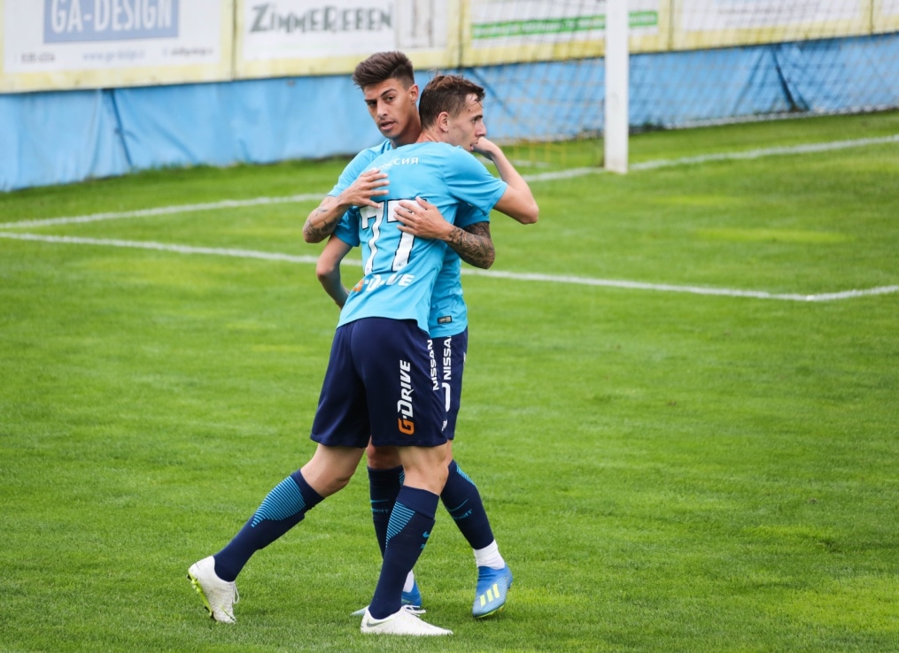 Второй «Газпром» — тренировочные сбор в Австрии: товарищеский матч «Зенит» — «Грассхоппер»