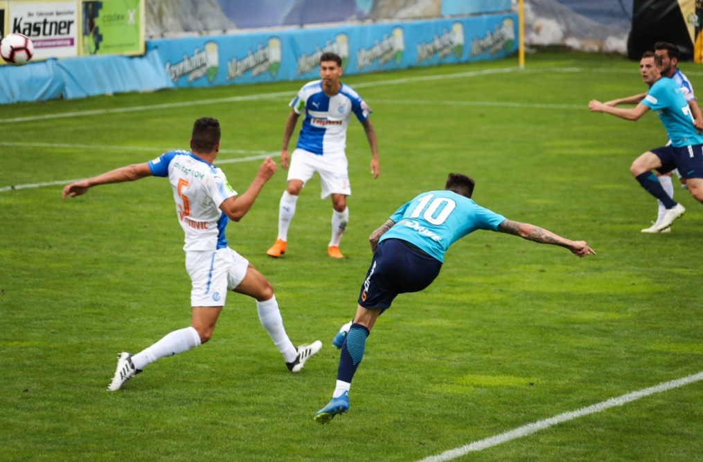 Второй «Газпром» — тренировочные сбор в Австрии: товарищеский матч «Зенит» — «Грассхоппер»