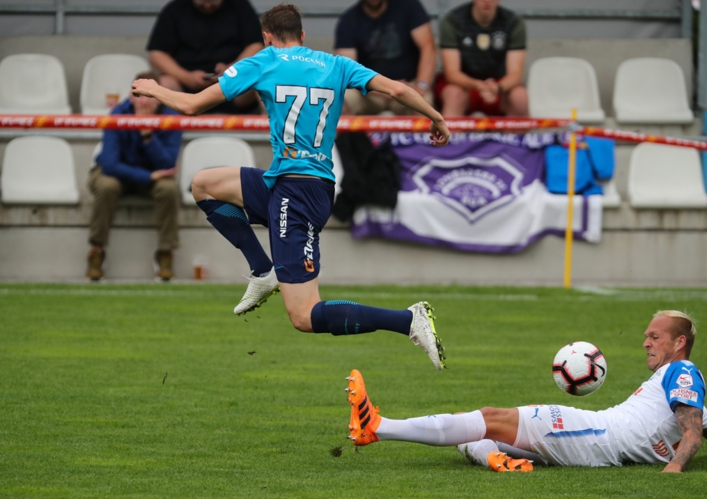 Второй «Газпром» — тренировочные сбор в Австрии: товарищеский матч «Зенит» — «Грассхоппер»