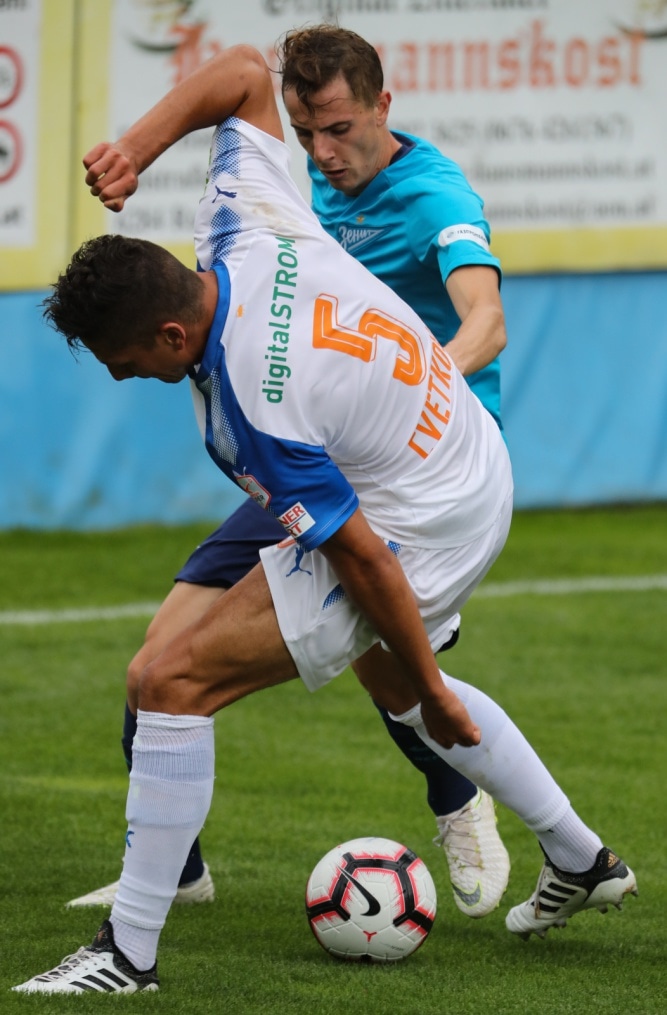 Второй «Газпром» — тренировочные сбор в Австрии: товарищеский матч «Зенит» — «Грассхоппер»