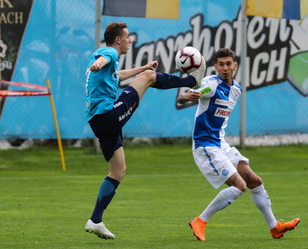 Второй «Газпром» — тренировочные сбор в Австрии: товарищеский матч «Зенит» — «Грассхоппер»