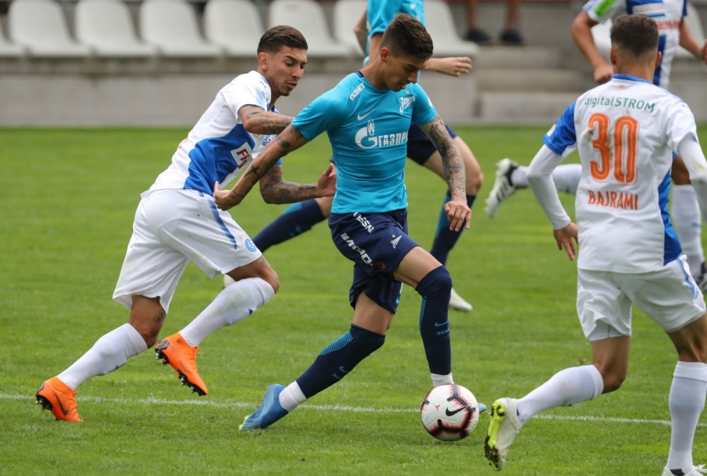 Второй «Газпром» — тренировочные сбор в Австрии: товарищеский матч «Зенит» — «Грассхоппер»