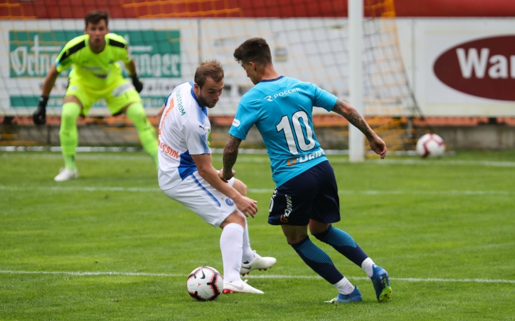 Второй «Газпром» — тренировочные сбор в Австрии: товарищеский матч «Зенит» — «Грассхоппер»