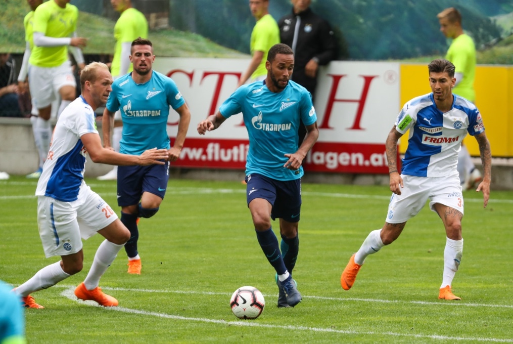 Второй «Газпром» — тренировочные сбор в Австрии: товарищеский матч «Зенит» — «Грассхоппер»