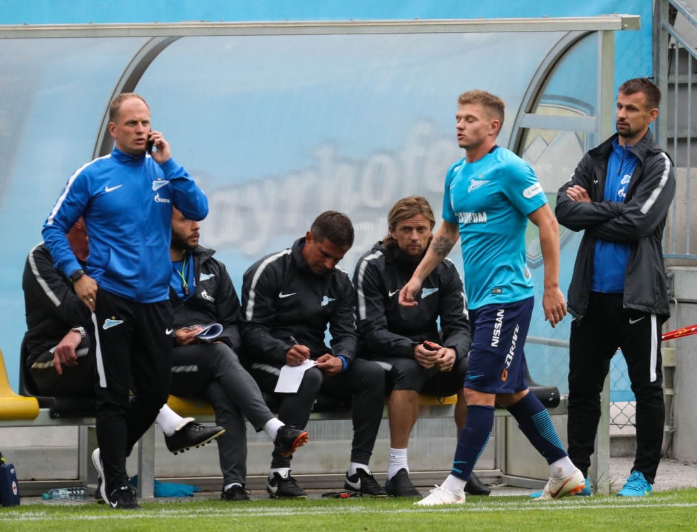 Второй «Газпром» — тренировочные сбор в Австрии: товарищеский матч «Зенит» — «Грассхоппер»