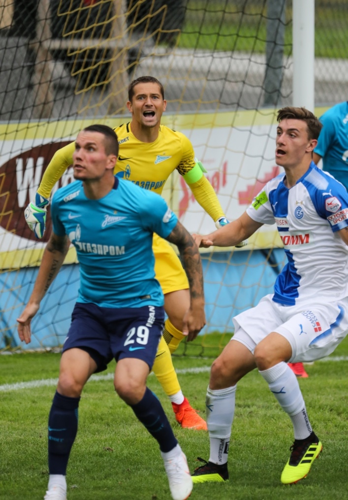 Второй «Газпром» — тренировочные сбор в Австрии: товарищеский матч «Зенит» — «Грассхоппер»